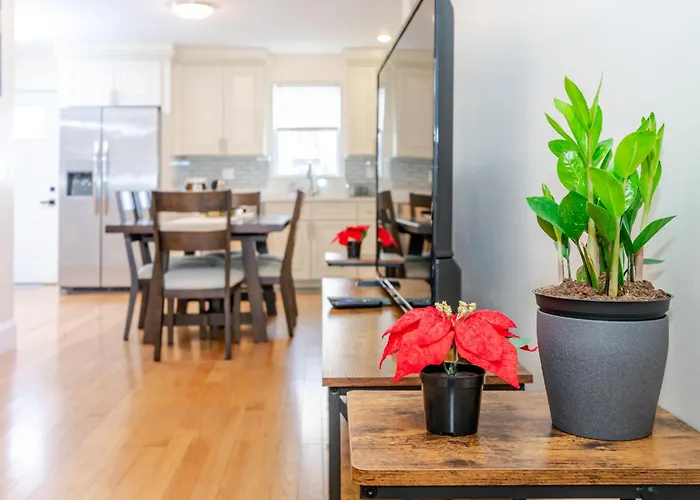 Bright 3Br Quincy Townhouse W Laundry, Bathtub & Near Red Line 41